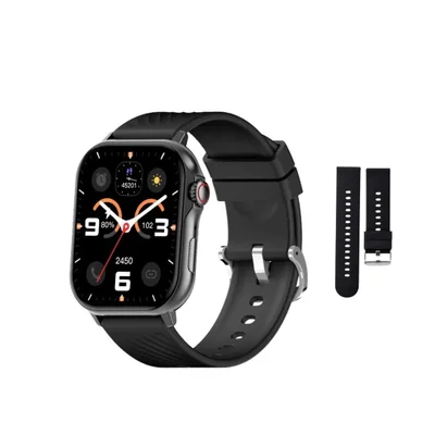 Smartwatch Peje G08 AmoLED Gps Pulseira Extra A Prova D´água - Preto
