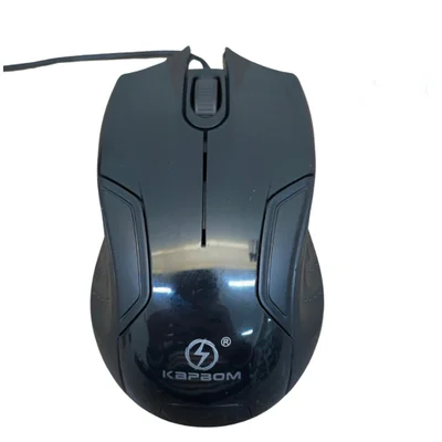 Mouse Óptico Usb 1200 Dpi Ergonômico Preto