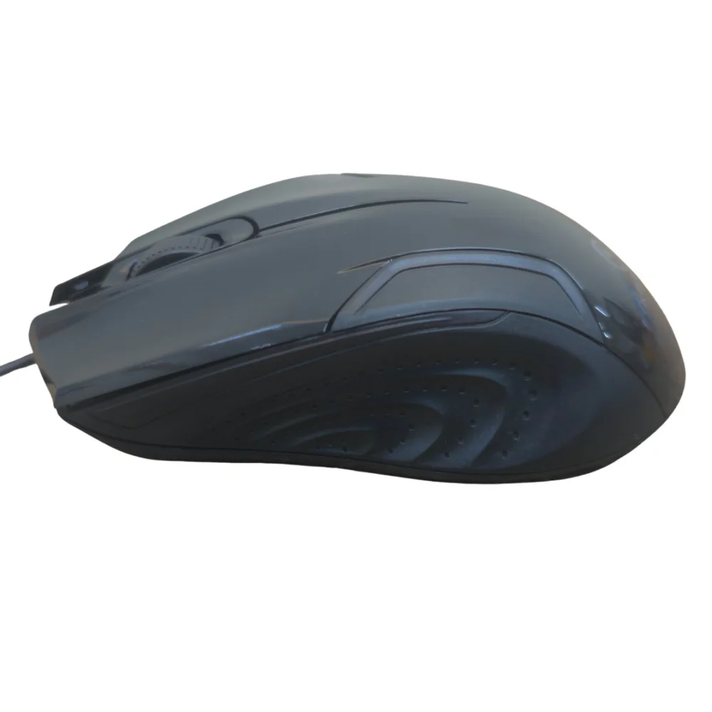 Imagem 5 de 5 do produto Mouse Óptico Usb 1200 Dpi Ergonômico Preto