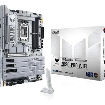 Placa Asus Tuf Gaming Z890-pro Wi-fi Intel Z890 LGA 1815 Ddr5 Branco