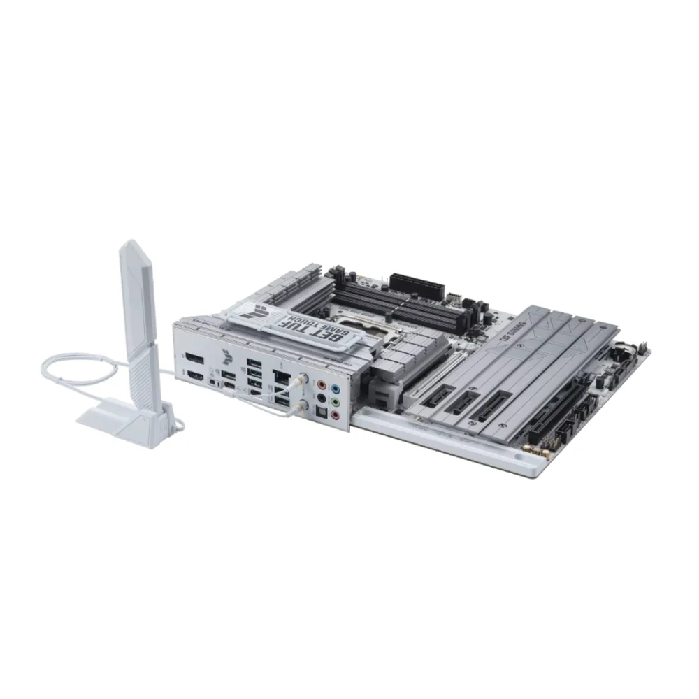 Placa Asus Tuf Gaming Z890-pro Wi-fi Intel Z890 LGA 1815 Ddr5 Branco 6
