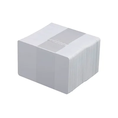 Cartão Pvc Branco Cr80 - 100 Unidades
