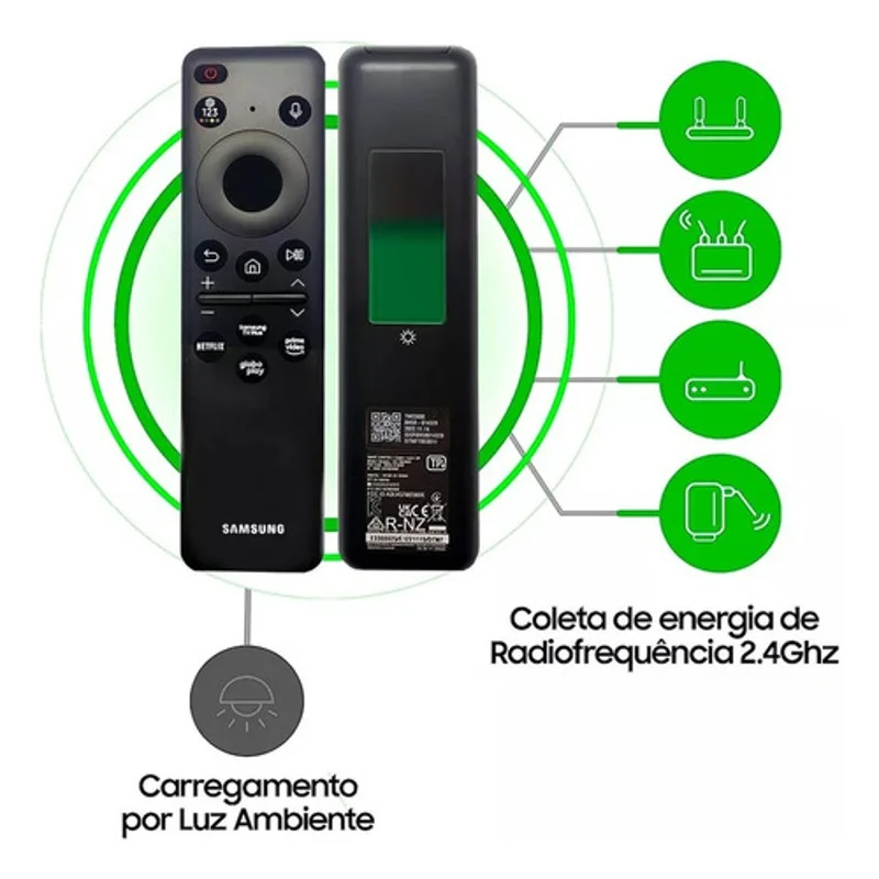Imagem 5 de 5 do produto Controle Remoto Solar Samsung Bn59-01432b Preto