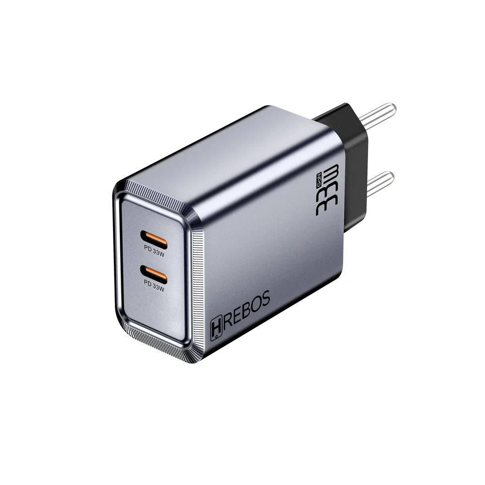 Imagem 4 de 5 do produto Carregador Hrebos Crg-261cc Fluxioncharge 33w + Cabo Usb-c