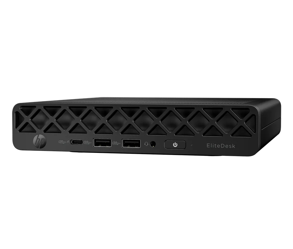 Hp Elite 8 Mini G1i – Desktop Ultracompacto Com Intel® Core™ Ultra, Npu 13 Tops E Segurança Hp Wolf Para Alto Desempenho E Proteção Empresarial