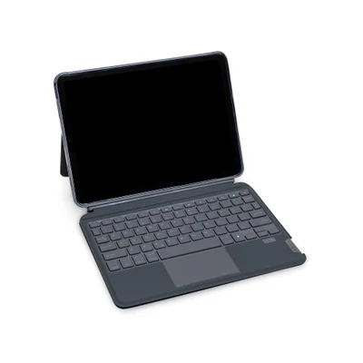 Capa Teclado Para Ipad Pro 11” E Air 4ªe 5 Geração, Cinza, Iplace