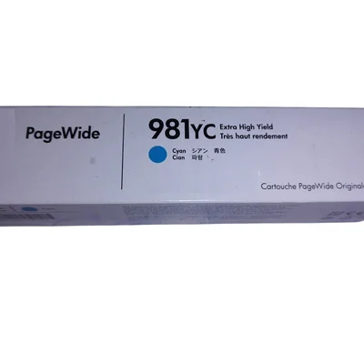 Cartucho 981yc Pagewide Ciano L0r17yc E55650 E58650185ml