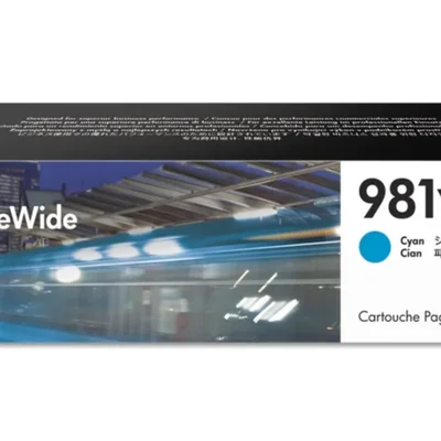 Cartucho 981y Pagewide Ciano L0r13a 556dn 556hx 185ml