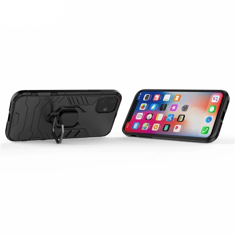 Imagem 2 de 5 do produto Capa Militar P/ Iphone 11 Normal - Capinha Case Protetora Anti Impacto Queda Armadura Resistente