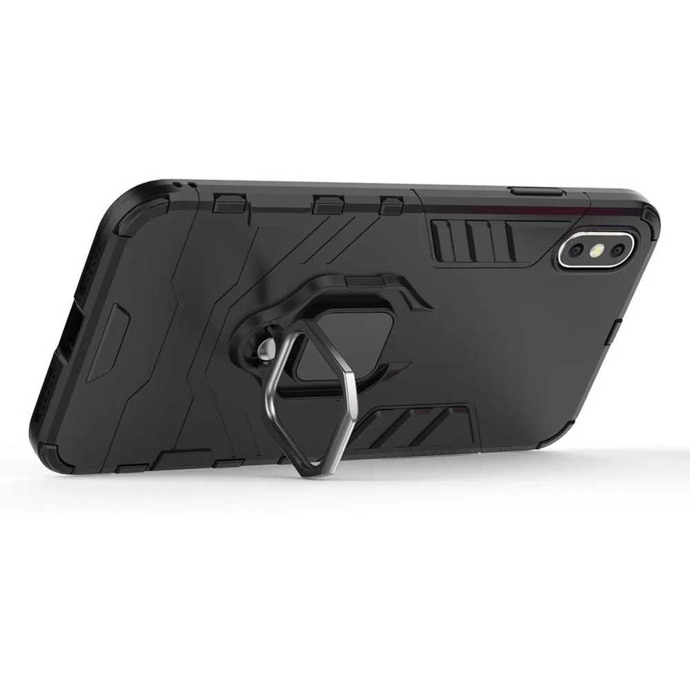 Imagem 2 de 5 do produto Capa Militar P/ Iphone Xs Max - Capinha Case Protetora Anti Impacto Queda Armadura Resistente