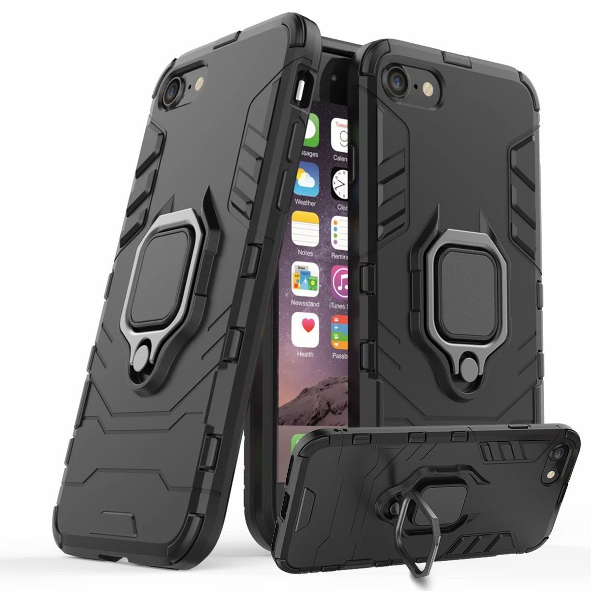 Capa Capinha Case Para Iphone Se 2020 - Protetora Militar Resistente Anti Impacto Queda Armadura Reforçada Durável