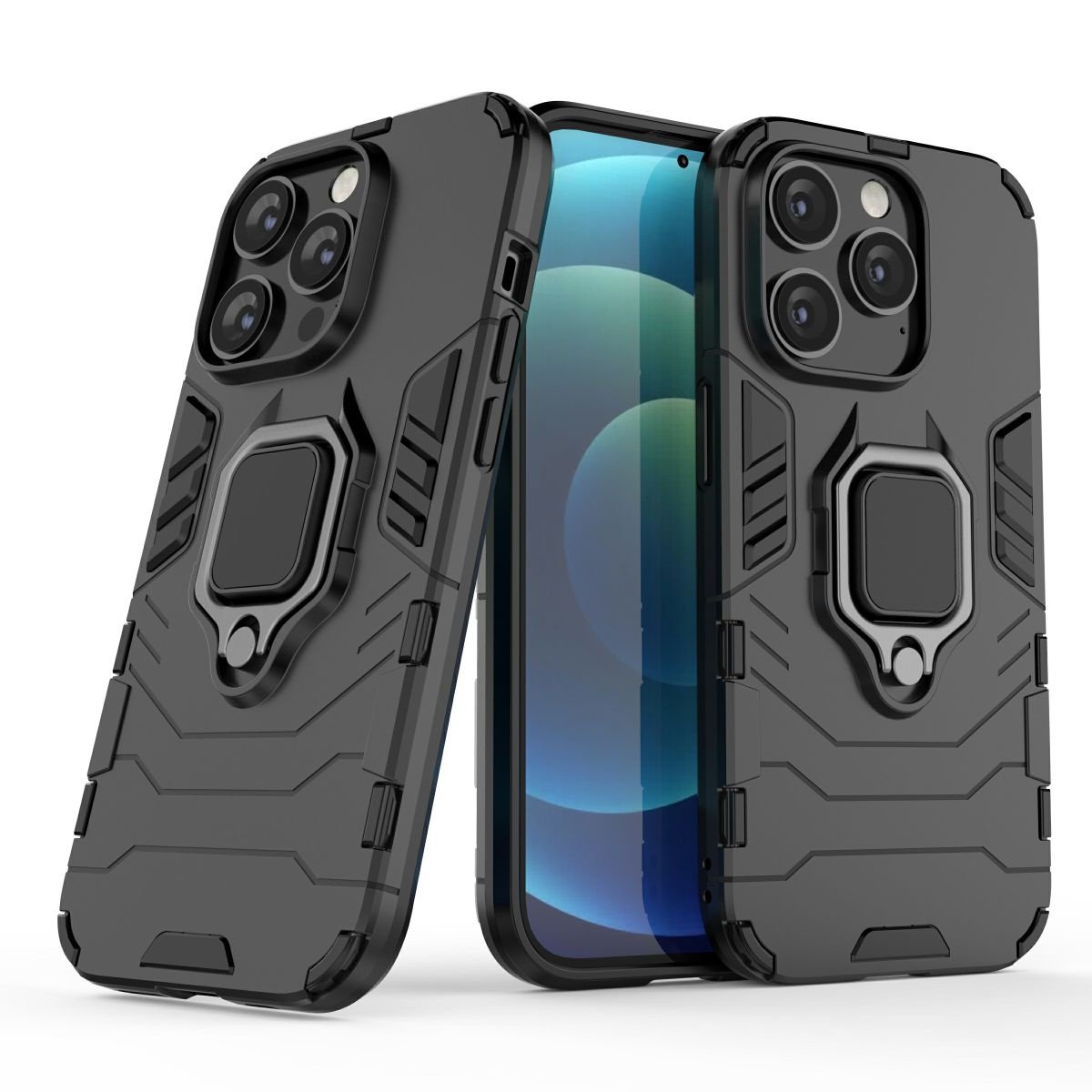 Capa Capinha Case Para Iphone 13 Pro - Protetora Militar Resistente Anti Impacto Queda Armadura Reforçada Durável