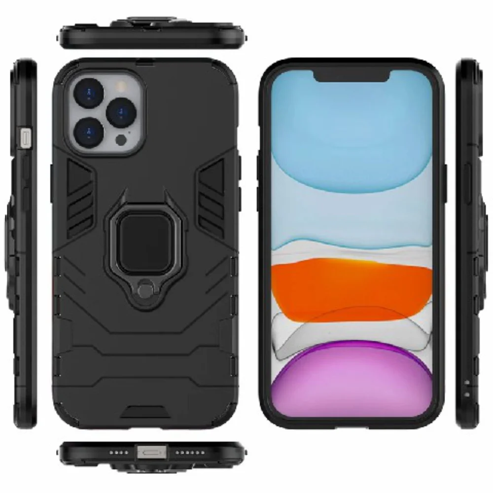 Imagem 2 de 5 do produto Capa Militar P/ Iphone 12 Pro Max - Capinha Case Protetora Anti Impacto Queda Armadura Resistente