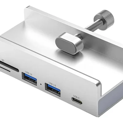 Hub Usb Powermount Hrebos If-314 5 Em 1 Sd Micro Sd Usb-c Cinza