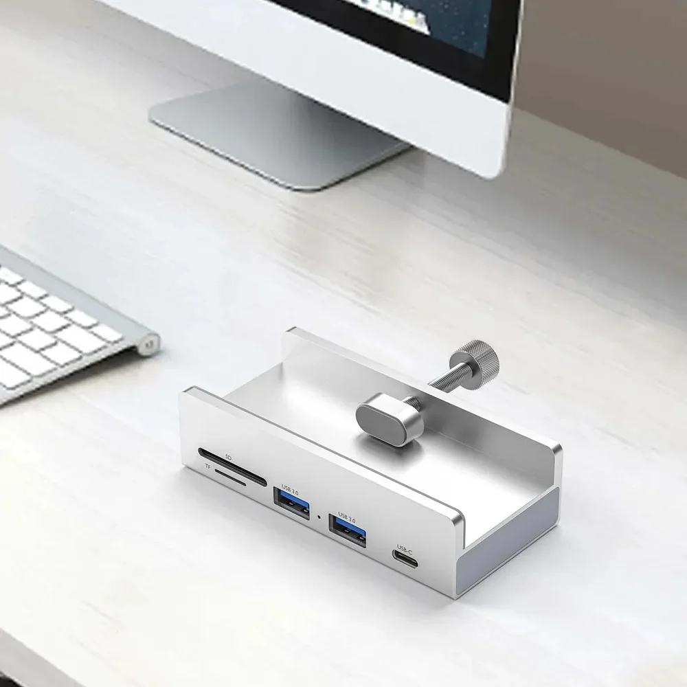 Imagem 4 de 5 do produto Hub Usb Powermount Hrebos If-314 5 Em 1 Sd Micro Sd Usb-c Cinza
