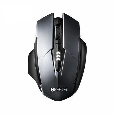 Mouse Wireless Recarregável Hrebos If-212 Pro-gaming Bt Preto