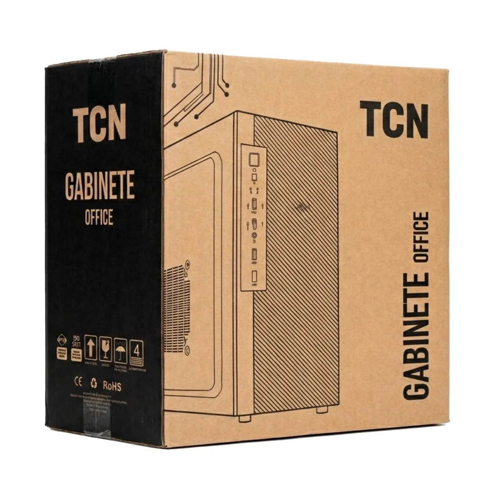 Imagem 5 de 5 do produto Gabinete Office Tcn Com Fonte 230w - Preto