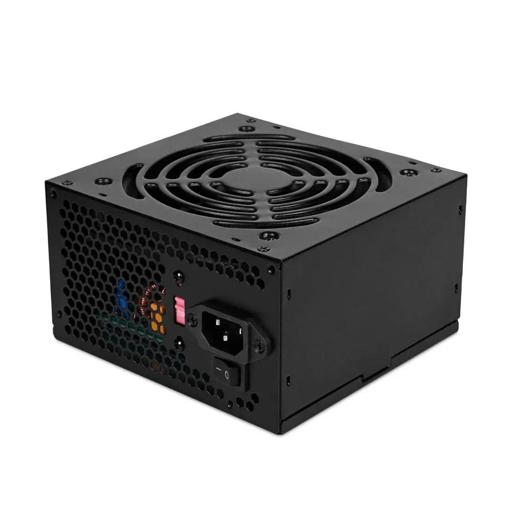 Imagem 2 de 5 do produto Fonte Atx 500w Real Get C/cabo De Força Bivolt Preto