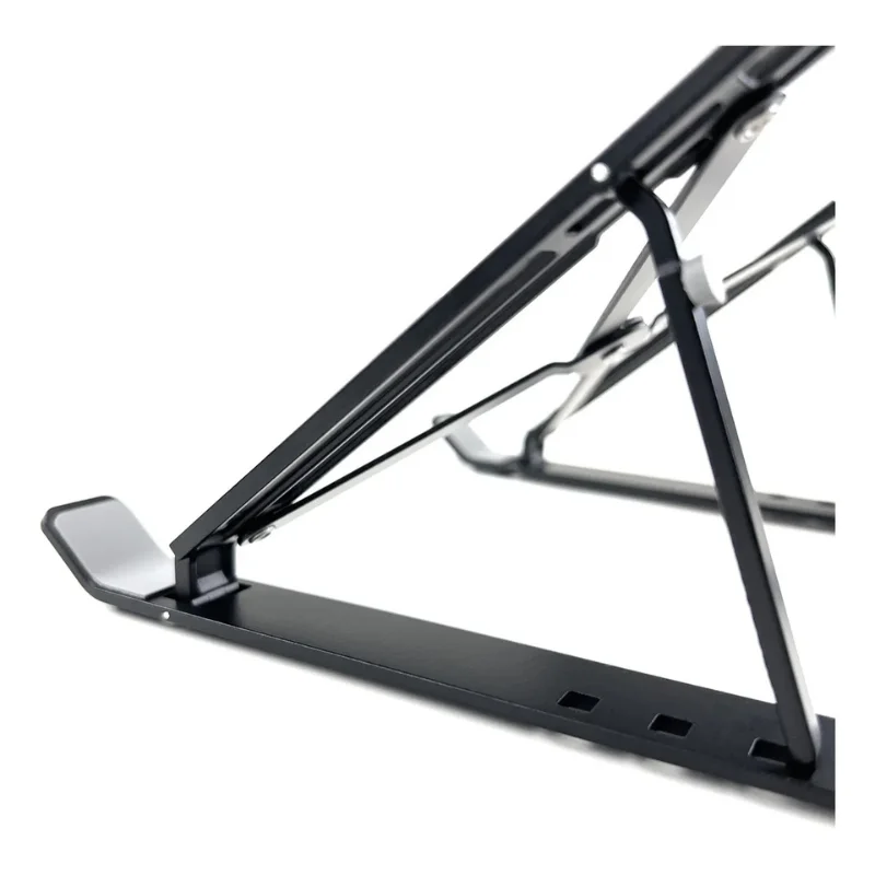 Imagem 4 de 5 do produto Suporte De Notebook Articulado De Metal Dobrável Ergonômico Cor:preto