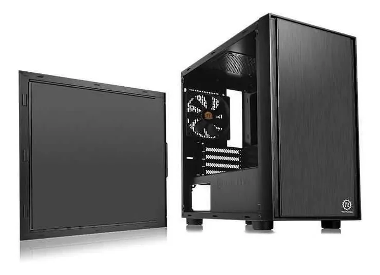 Imagem 3 de 4 do produto Gabinete Thermaltake Versa H17 Micro Usb 3.0 Compacto Discreto Preto Servidor Ca-1j1-00s1nn-00