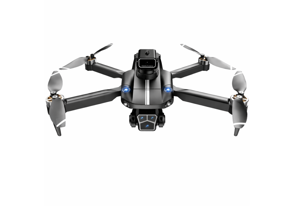 Drone Dual Câmera 4k S182 Wifi 2.4g Sensor De Obstaculos Quantidade:2 Baterias