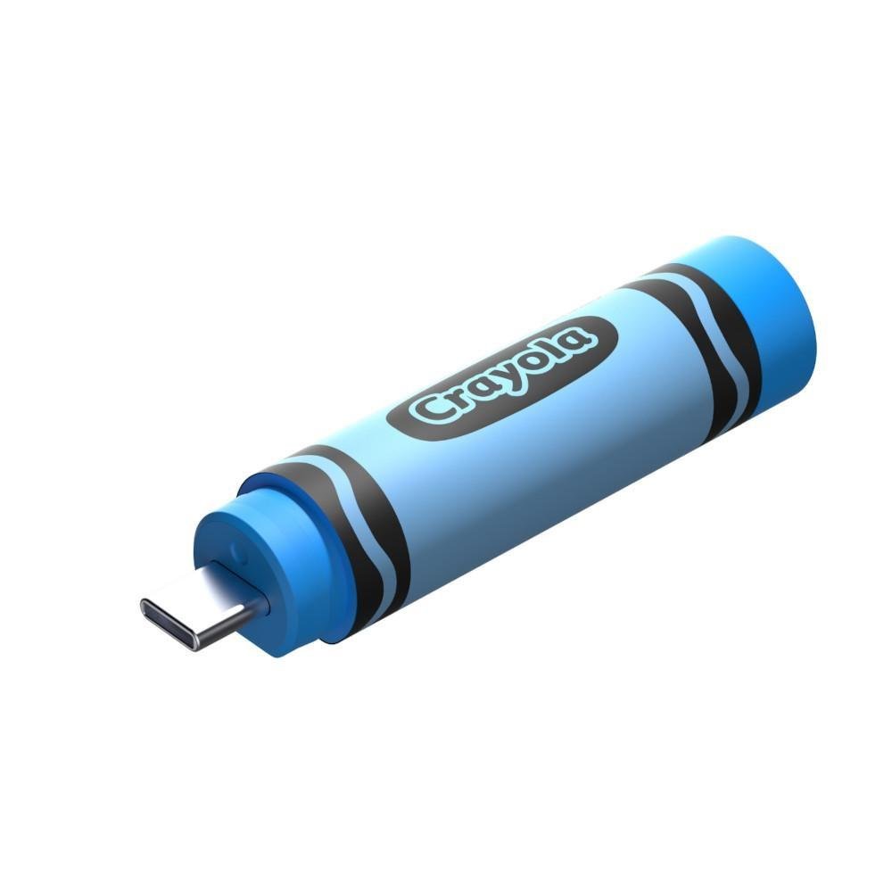 Pen Drive 64gb Usb-c 3.2 Sandisk Crayola Cerulean Blue, Sdczic-064g-g46b