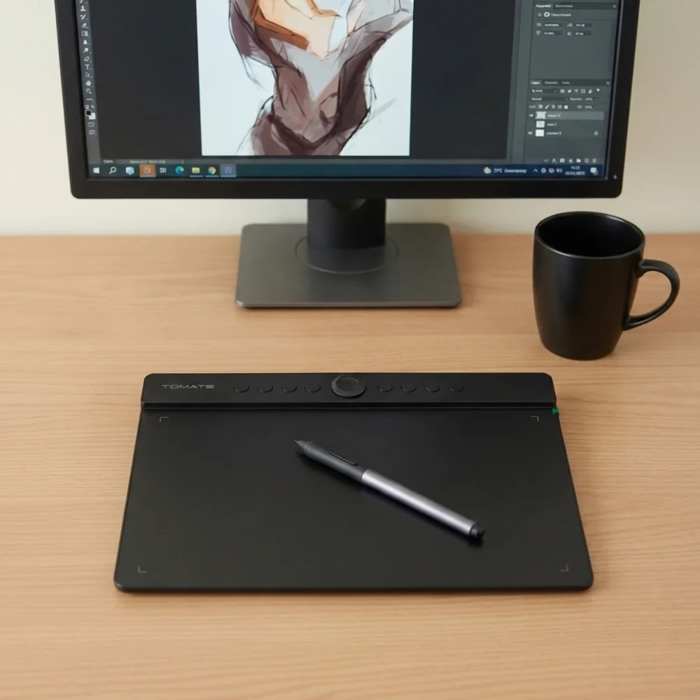 Imagem 5 de 5 do produto Mesa Digitalizadora Profissional Com 16000 Níveis De Pressão