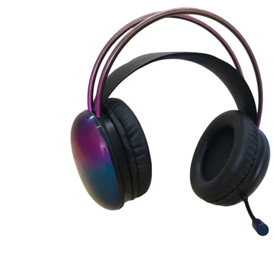 Headset Gamer RGB Com Microfone P2 E Usb Para PC E Notebook Drivers De 40mm Som Estéreo Imersivo