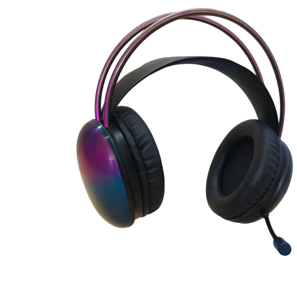 Headset Gamer RGB Com Microfone P2 E Usb Para PC E Notebook Drivers De 40mm Som Estéreo Imersivo