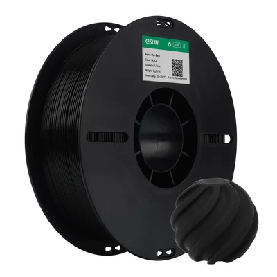 Filamento Esun Pla 1.75mm 1kg Preto Impressão Novo Carretel