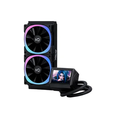 Water Cooler Gamer RGB Lcd Customizável 250w Tdp Resfriamento Líquido Alta Performance Para Cpu Silencioso E Eficiente
