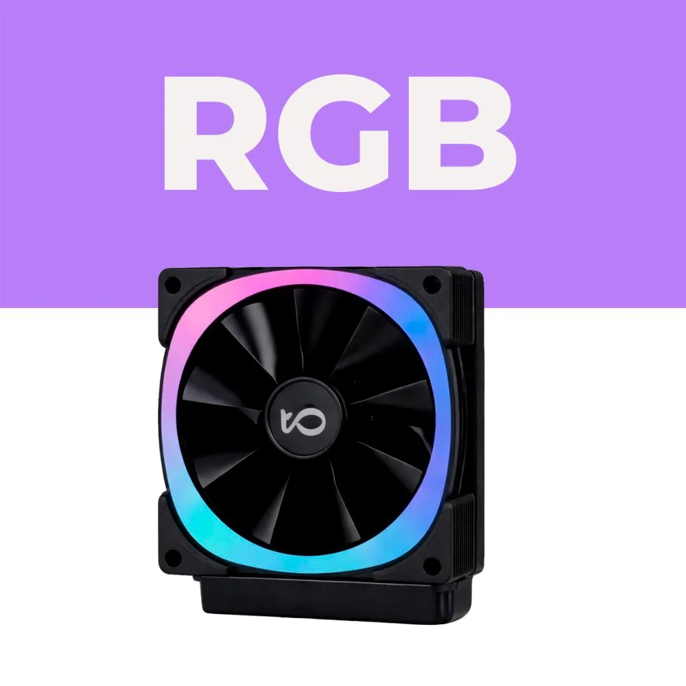 Water Cooler Gamer RGB Lcd Customizável 250w Tdp Resfriamento Líquido Alta Performance Para Cpu Silencioso E Eficiente 8