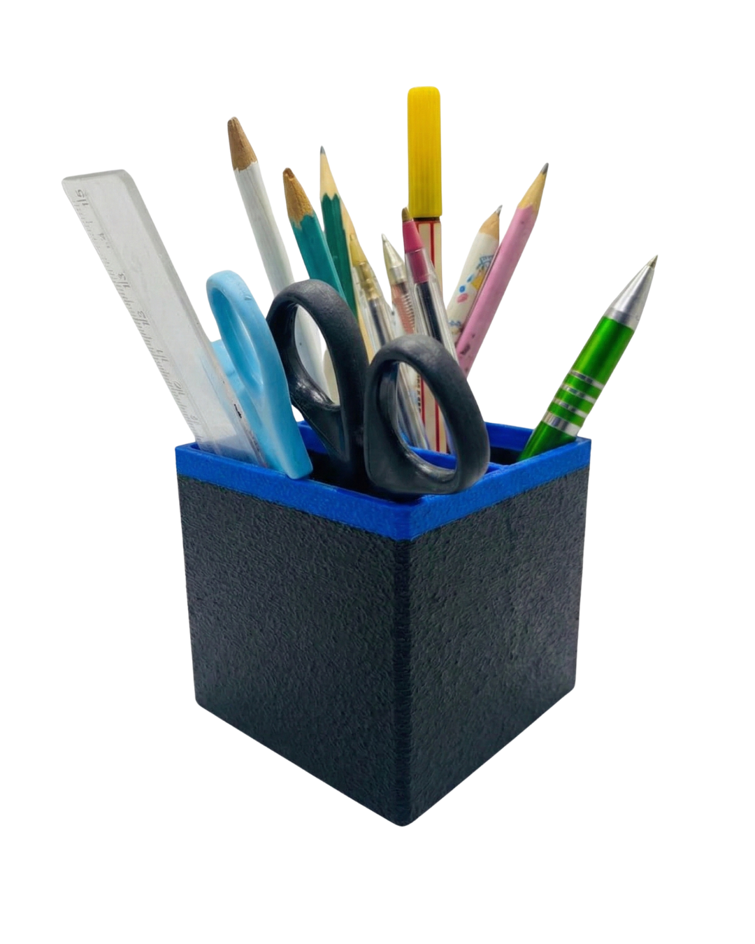Organizador De Mesa Bicolor Alto Relevo