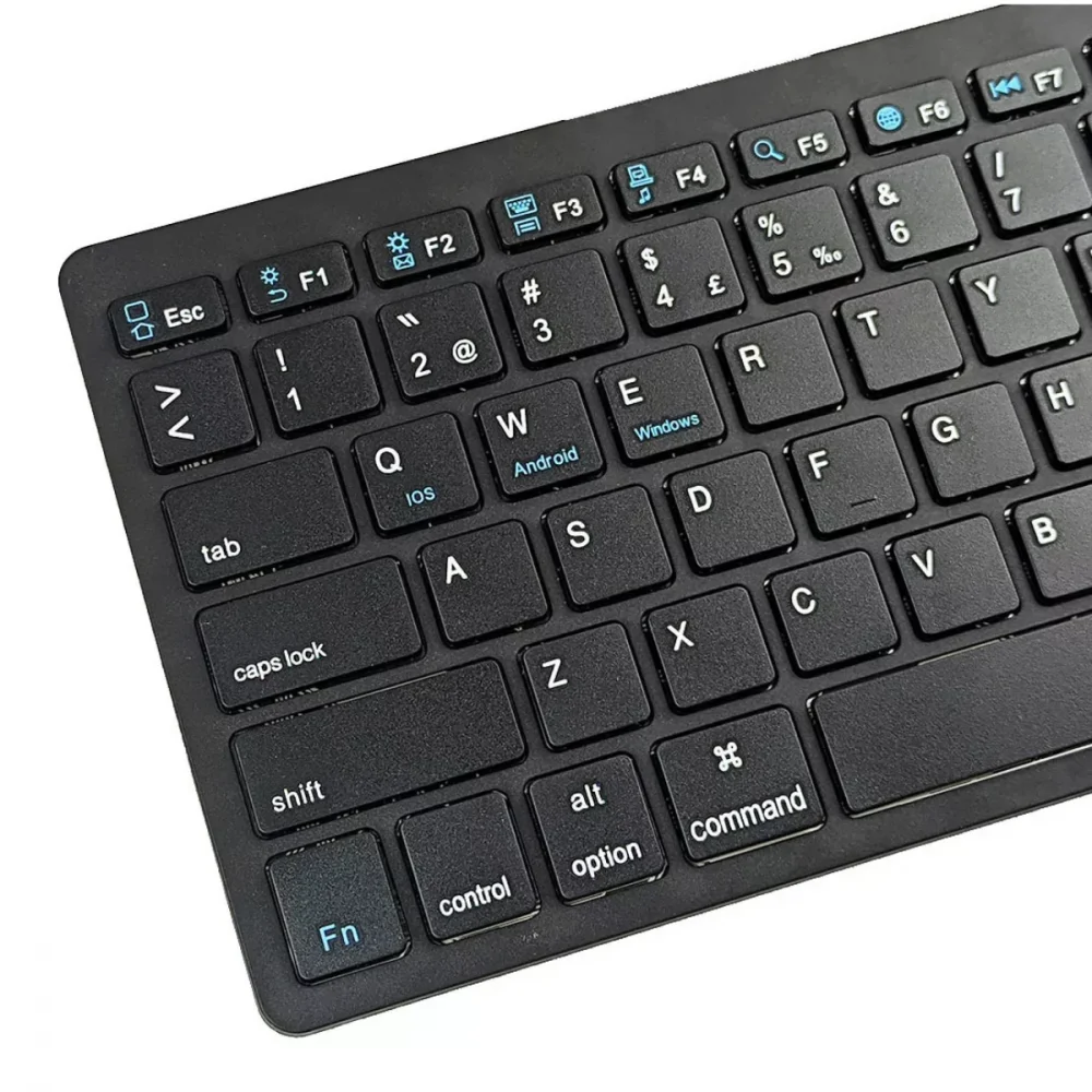Imagem 3 de 5 do produto Teclado Slim Bluetooth Bt Inteligente Tablet Celular Notebook Computador Kapbom Ka-690