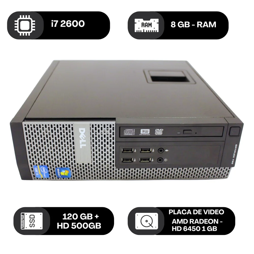 （SSD搭載）DELLデル OPTIPLEX 790 Produtos com até 15 OFF no PIX KaBuM