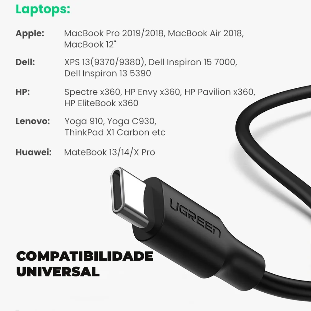 Imagem 4 de 5 do produto Ugreen Cabo Adaptador Sata Ssd E Hdd Para Usb C 3.1 50cm