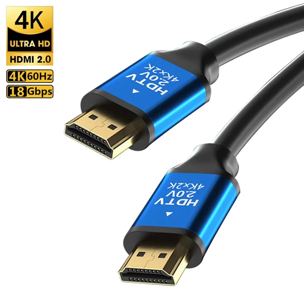 Imagem 5 de 5 do produto Cabo HDMI 2.0 4k 60hz Hdr Alta Velocidade 18GBps 10 Metros