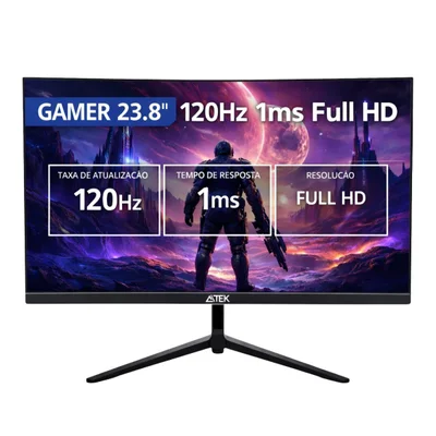 Monitor Gamer 23.8” 120Hz 1ms Full HD FreeSync HDMI Aitek Delta M2411