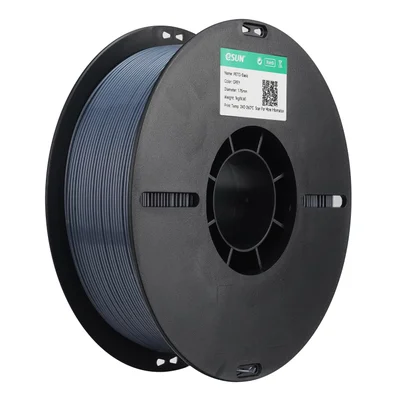 Filamento 3D Esun Petg Basico 1.75Mm 1Kg Cinza Carretel Plástico