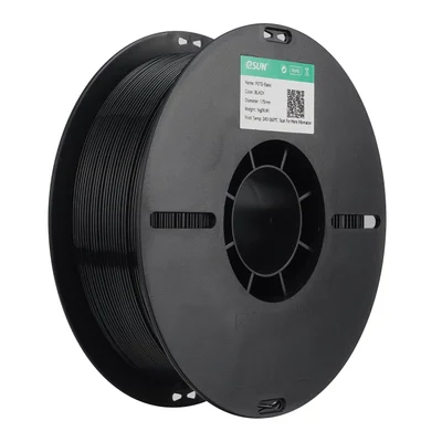 Filamento 3d Esun Petg 1.75mm 1kg Preto Novo Carretel