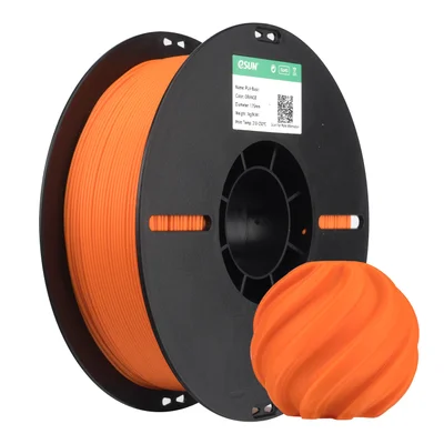 Filamento 3d Esun Pla 1.75mm 1kg Laranja Novo Carretel