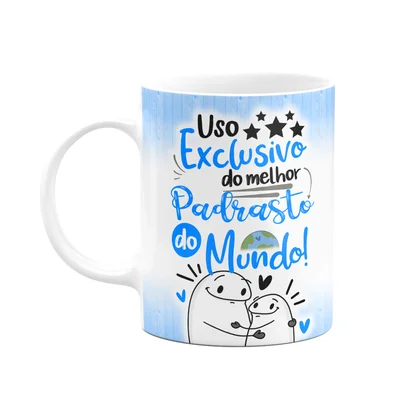 Caneca Flork Pais - Exclusivo Do Melhor Padrasto Do Mundo