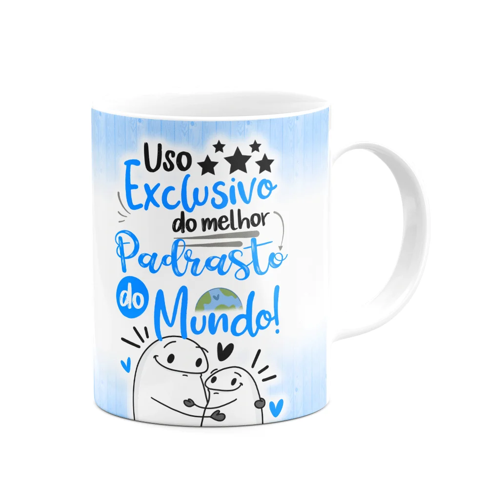 Imagem 3 de 3 do produto Caneca Flork Pais - Exclusivo Do Melhor Padrasto Do Mundo