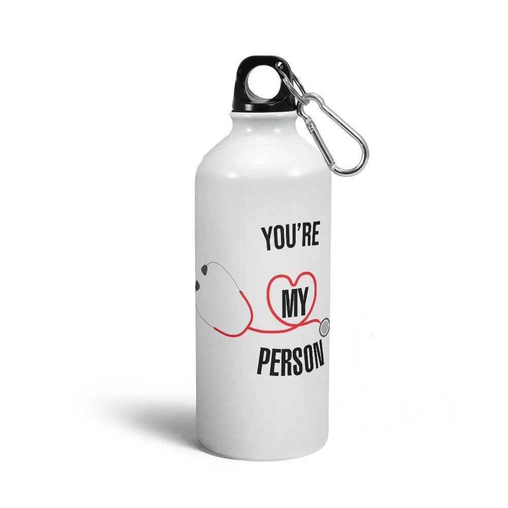 Imagem 2 de 5 do produto Garrafa Squeeze Mq Greys Anatomy - You're My Person