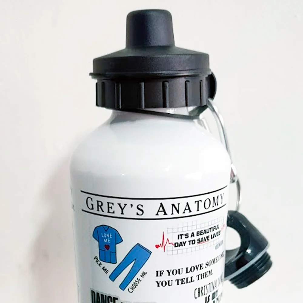 Imagem 4 de 5 do produto Garrafa Squeeze Mq Icons Moments - Greys Anatomy