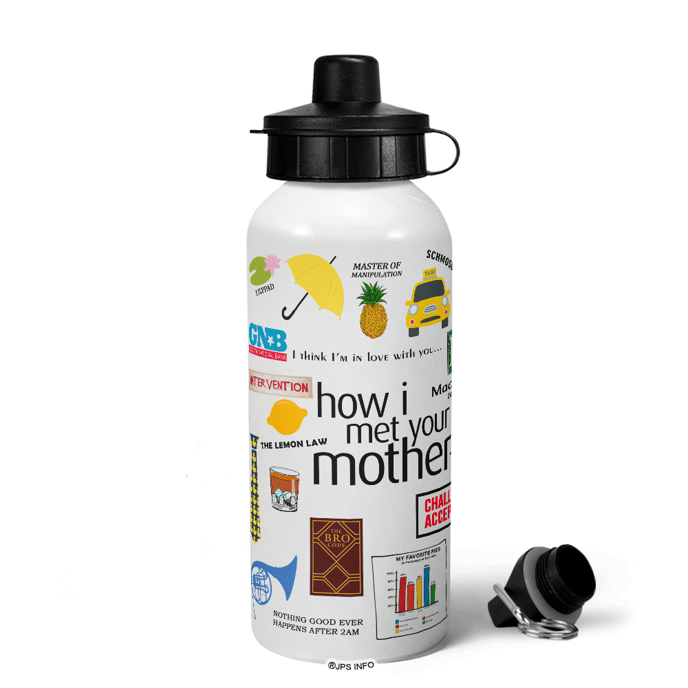 Garrafa Squeeze Mq Icons Moments - How I Met Your Mother