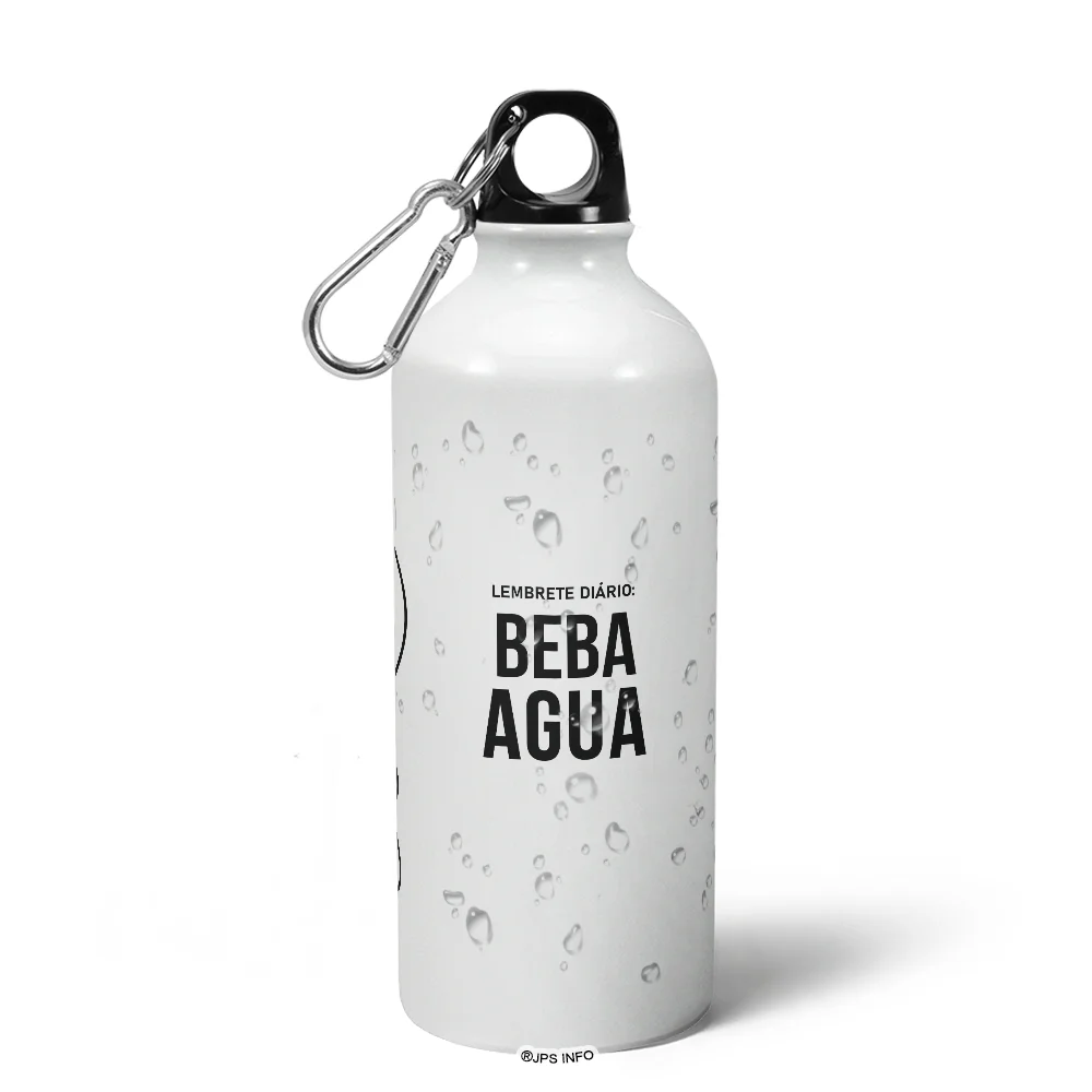 Imagem 5 de 5 do produto Garrafa Squeeze Mq - Lembrete Diário Beba Água