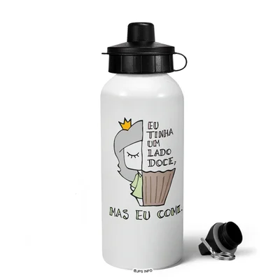 Garrafa Squeeze Mq - Meu Lado Doce