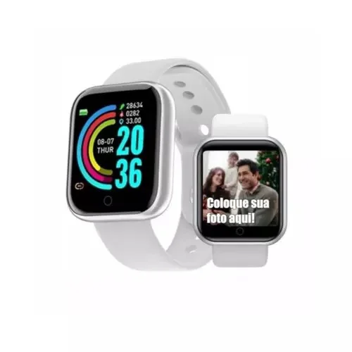 Imagem 2 de 5 do produto Relógio Sport Smartwatch D20  Branco