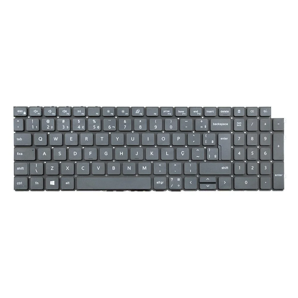 Teclado Para Notebook Dell Inspiron 1101-a10s Abnt2 Preto Teclado Para Notebook Dell Inspiron 1101-a10s Abnt2 Preto